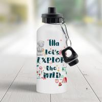 Personalised Me to You Let’s Explore the Wild Drinks Bottle Extra Image 1 Preview